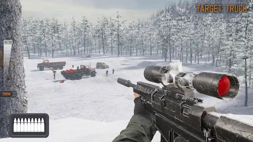 Gameplay screenshot 1 from Sniper 3D：Gun Shooting Games - Action game